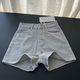 2024 Summer Slim-Fit and High-Quality High-Waisted Slimming Ash Gray Denim Shorts with Wide Legs That Are a Hit on the Streets