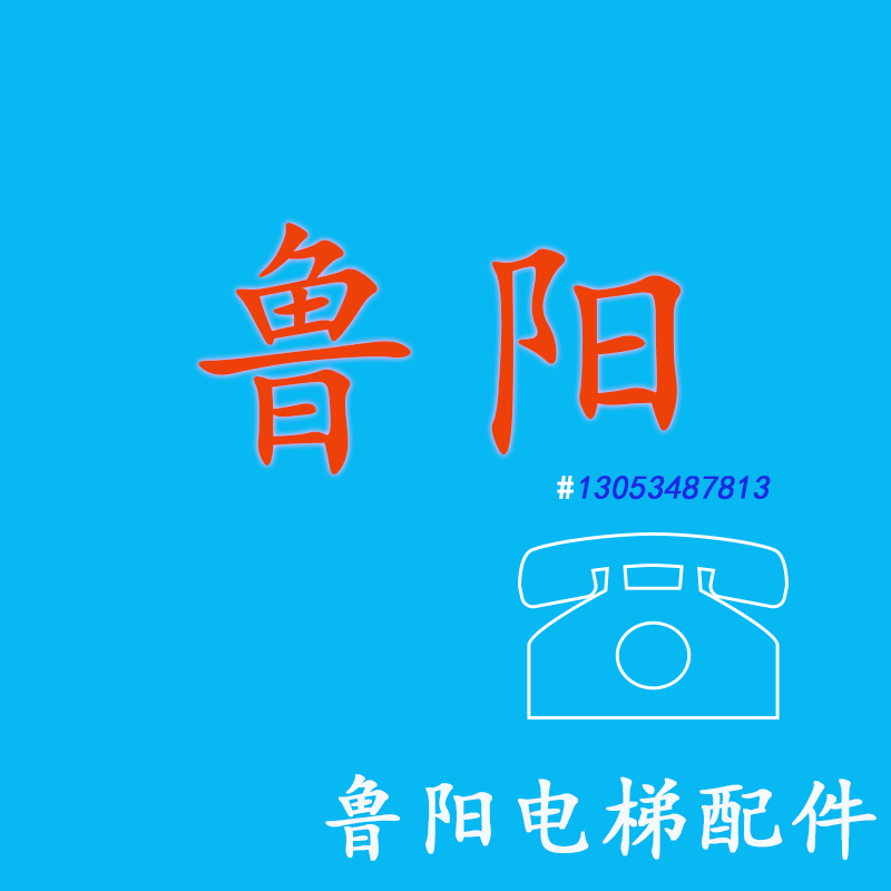 鲁阳电梯配件的LOGO
