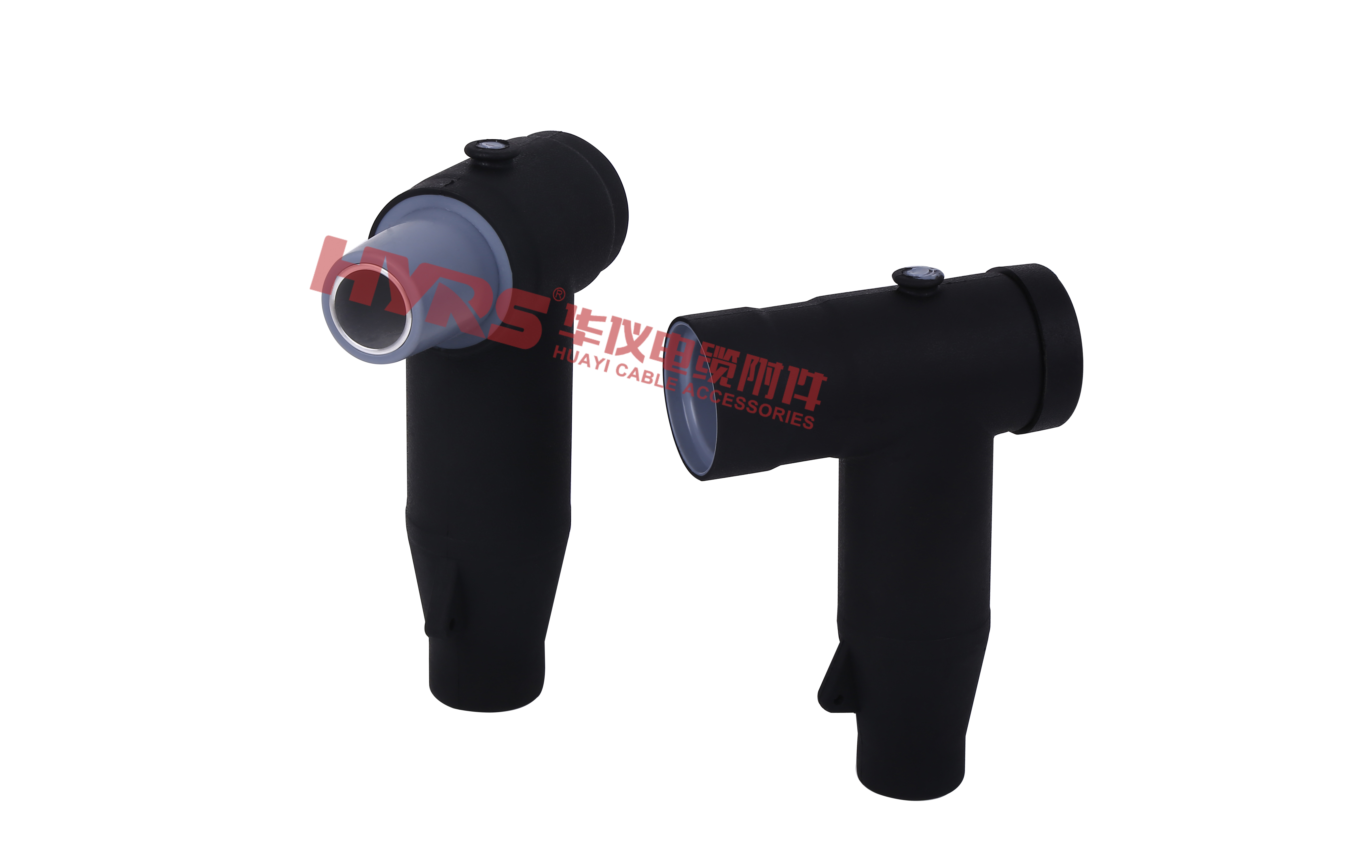 Huiometer 12KV Eurostyle T-plug head 630A High pressure cable connector connector silicone rubber to pick up