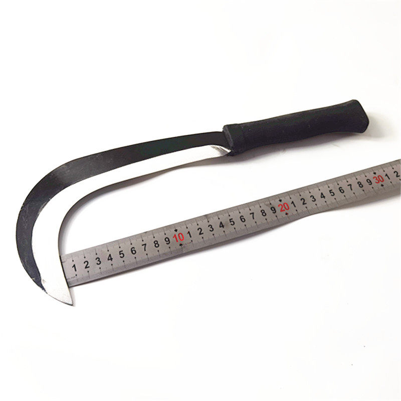 Yangjiang Hook Sickle small firewood knife Outdoor agricultural garden Pruning Knife Chopped Bamboo Knife Imported Manganese Steel Machete Knife Sickle Cutting Grass-Taobao