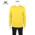 Áo len nam chính hãng của Lukadilong mùa thu đông mới giản dị áo thun cashmere dài tay ấm áp 18816551 - Áo len Cashmere áo khoác nam Áo len Cashmere