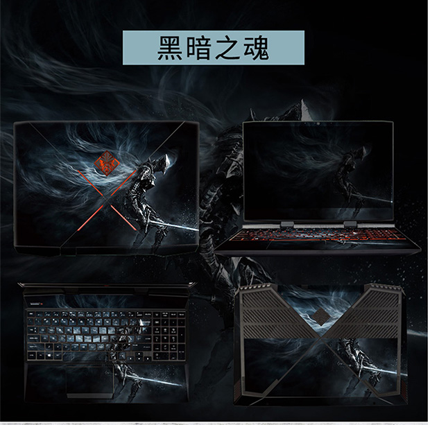 Máy tính xách tay HP Shadow Elf 5 Máy tính 15,6 inch Bộ phim 4 thế hệ đầy đủ cộng với cá tính đầy màu sắc đầy đủ bao gồm đầy đủ các phụ kiện tùy chỉnh vỏ bảo vệ chống trầy xước trang trí - Phụ kiện máy tính xách tay balo máy tính xách tay