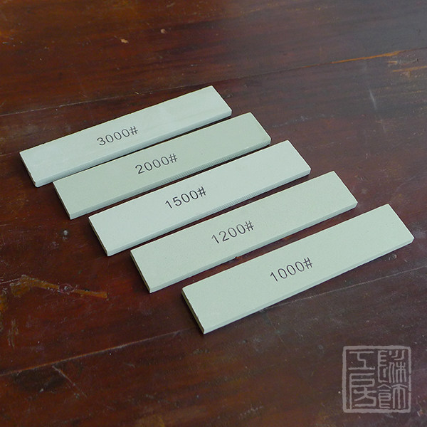 Grinding stone 130 x 25 x 5mm green grinding fine ash primer with 