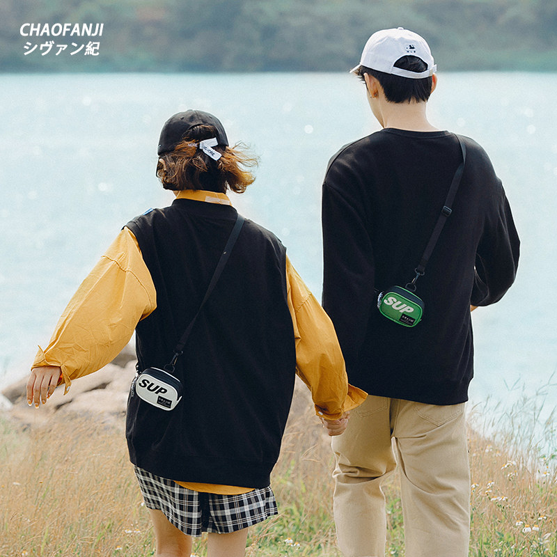 Hassiey trendy brand key bag female mini bag coin purse bag earphone bag mini small bag men's small waist bag