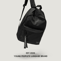 Day Series Tide Cards Double Shoulder Bag Boys College Students Brief Campus Wind Travel Backpacks Middle School Students Light Schoolgirls