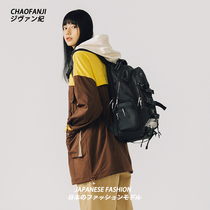 Hassiey Design Sensory Bag Schoolgirl Trend High School Students Large Capacity Small Crowdshoulder Bag Computer Backpack Man