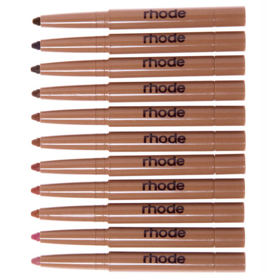 New Product Rhode Hailey Peptide Lip Shape Double-Ended Silky Peptide Lip Liner 0.75g Beaver