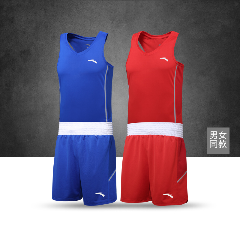 Anta boxing competition suit suit for men and women professional Sanda suit Muay Thai fighting professional sports training 45810014