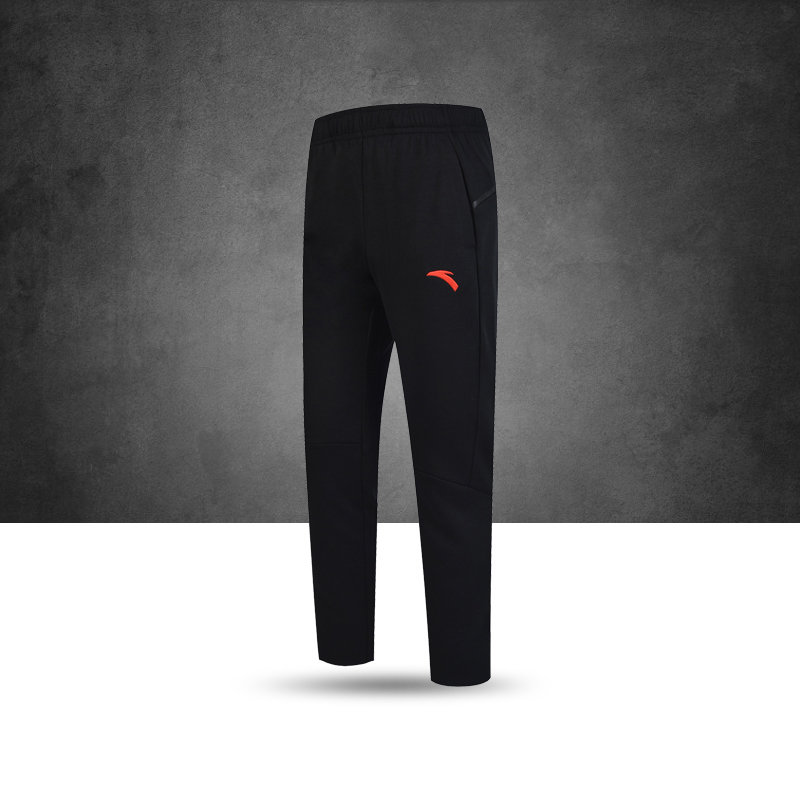 Anta sports pants women's closed-mouthed knitted sports trousers quick-drying casual functional strip trousers 46718013