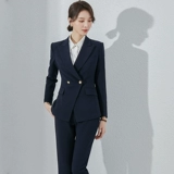 诗璐雅 Классический костюм, демисезонный комплект, пиджак классического кроя для работы, изысканный стиль, подходит для подростков, яркий броский стиль