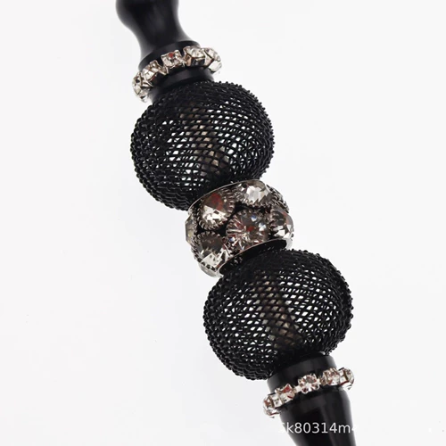 (Трансграничная торговля), инкрустация камня, черный мундштук, арабский кальян, аксессуары