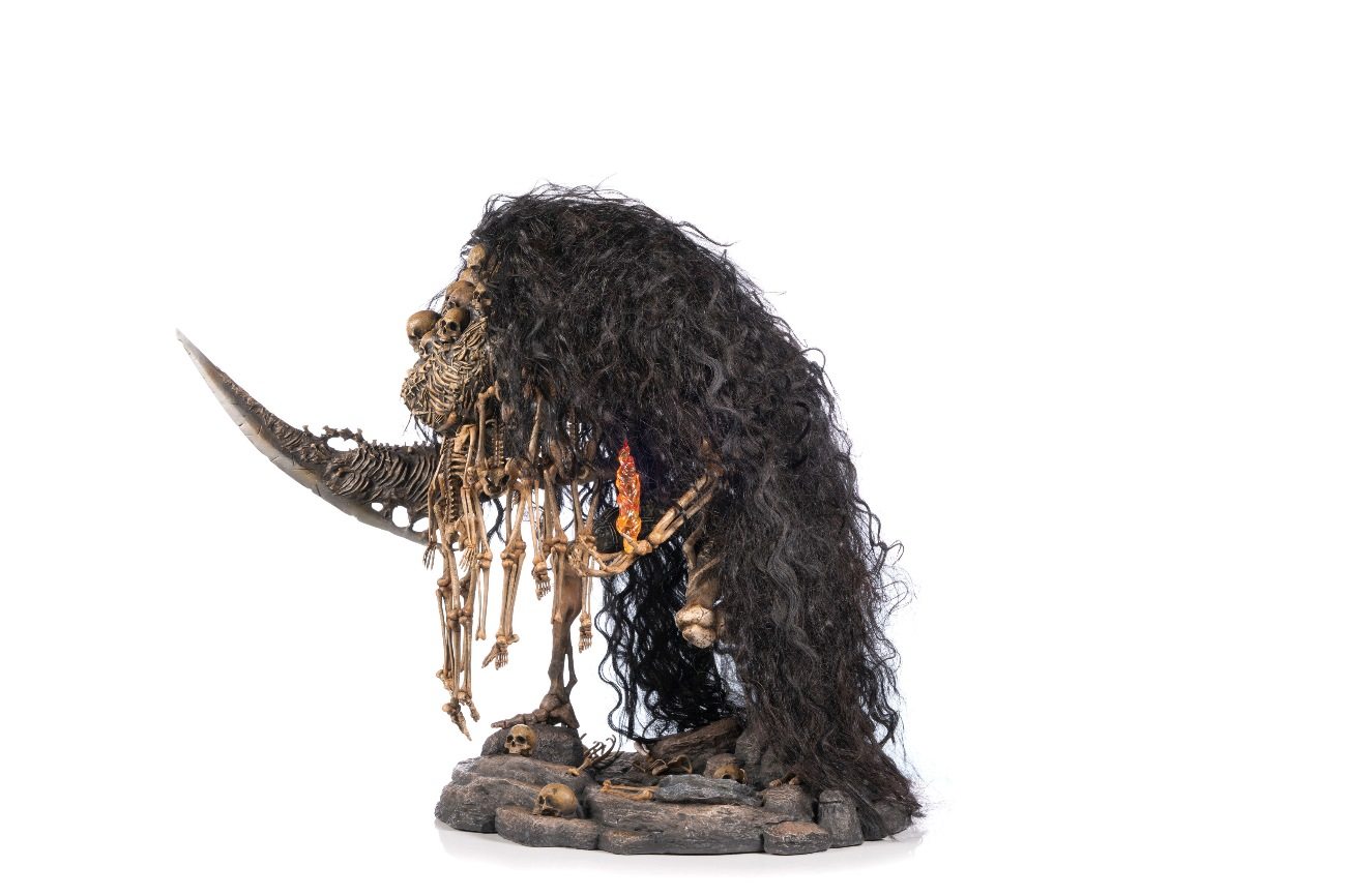 First 4 Figures 27寸 黑暗之魂 Gravelord Nito墓王尼特雕像