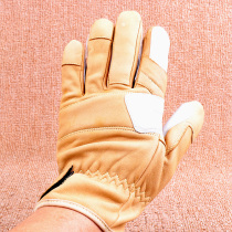 Thickened head layer cowhide gloves foreign trade motorcycle riding gloves Men Outdoor Leisure bicycle breathable gloves