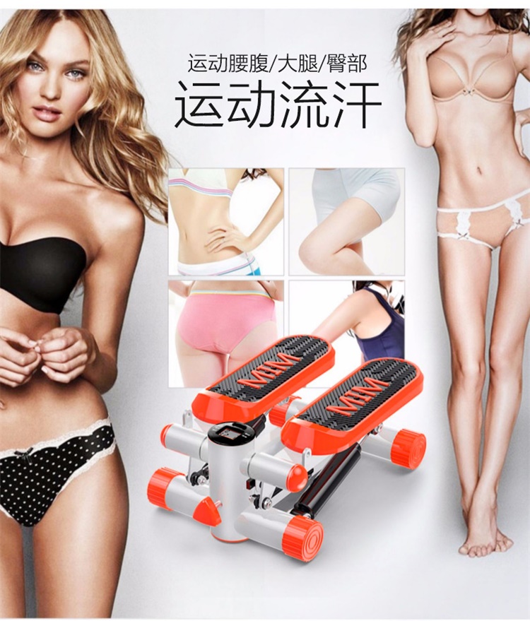 Hồng Tài nhà bước lắp đặt miễn phí máy leo núi đa năng thiết bị tập thể dục đa năng máy eo thon - Stepper / thiết bị tập thể dục vừa và nhỏ tạ tay 7kg