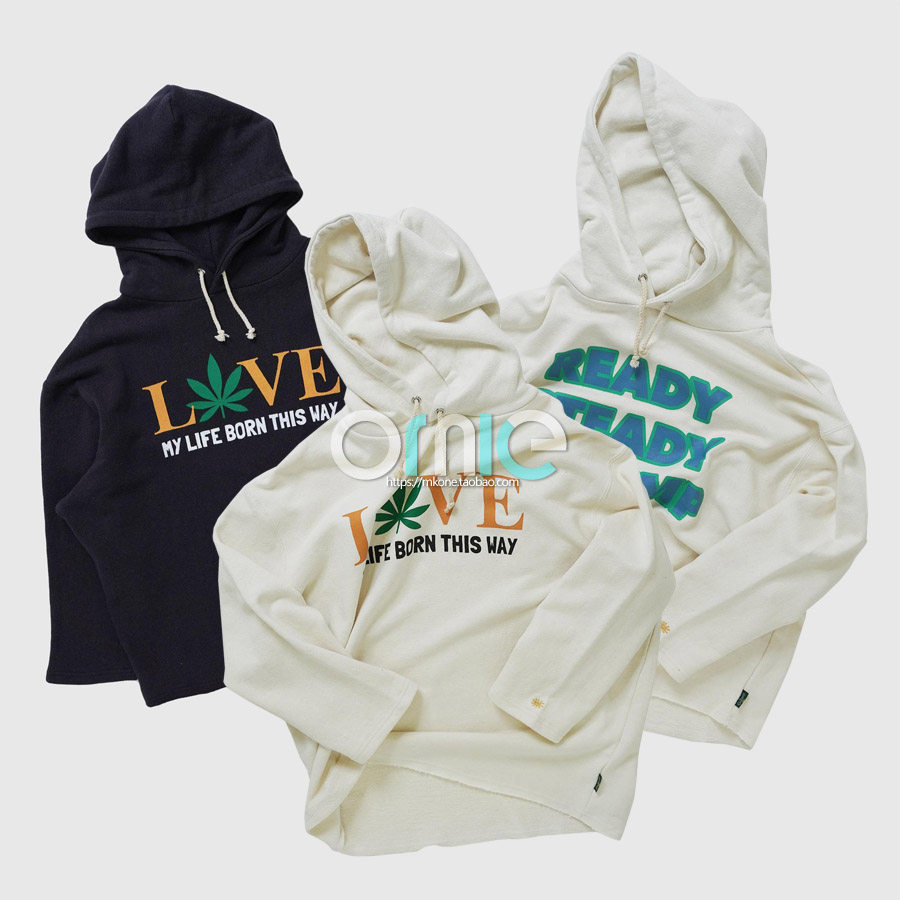 Day Series Retro small crowdsourced outdoor G0HEMP breathable Sweat Absorbing sweat Hemp OS Falling Shoulders Loose profile Hood Sports Jersey