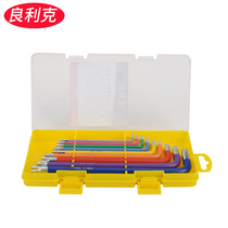 German plus hard suit inner hexagonal plum blossom batch Star key white combined hardware inner 6-angle six-sided boxed tool