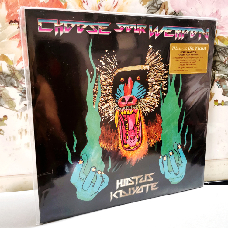 Hiatus Kaiyote Choose Your Weapon powder red glue 2LP