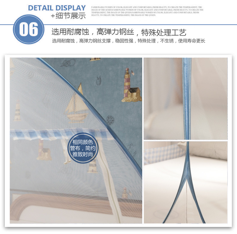 Hồng và lưới chống muỗi yurt mã hóa cửa đôi 1,0 m 1,5 / 1,8m giường lưới chống muỗi sinh viên ký túc xá nhà miễn phí lắp đặt - Lưới chống muỗi mùng ngủ 4m