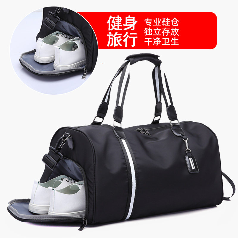 Carry-on Travel Bag Kit Lalever Fitness Bag Training Bag Women Short Trip Luggage Bag Men's Basketball Football Bag
