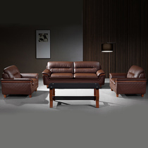 Austrian office furniture President boss sofa cowhide Xipi meeting sofa manager leather sofa business sofa