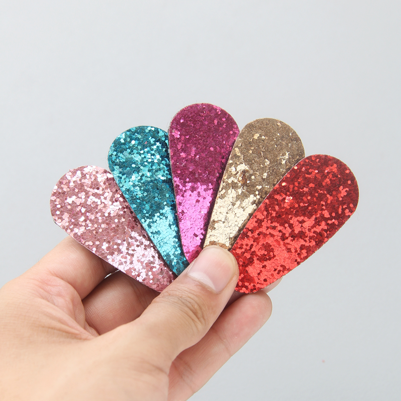 Sequined hình bầu dục trẻ em BB clip Công chúa Hàn Quốc phụ kiện tóc bé gái kẹp tóc cô gái kẹp tóc cô gái đầu trang sức - Phụ kiện tóc đồ cột tóc