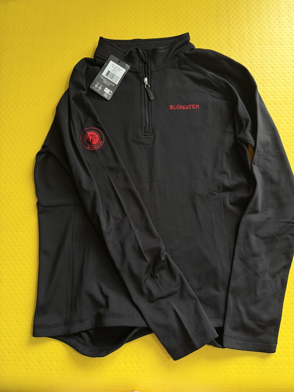 German Blómatún Eldur Equestrian Fleece Long-Sleeved Half-Zip Cycling Training Top German Blómatún Eldur Equestrian Fleece Long-Sleeved Half-Zip Cycling Training Top