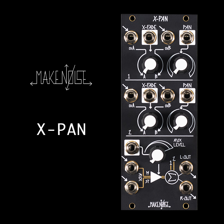 Spot Make Noise X-PAN Stereo mixer eurorack modular module
