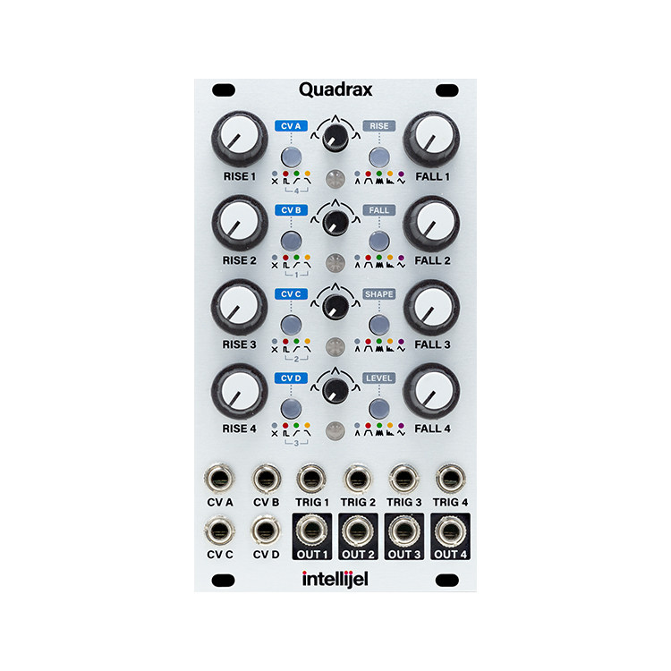 Intellijel Quadrax 3U Quad Function Burst Generator LFO Qx