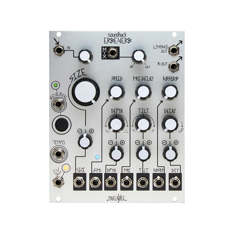 Make Noise Erbe-Verb Effect module synthesizer eurorack