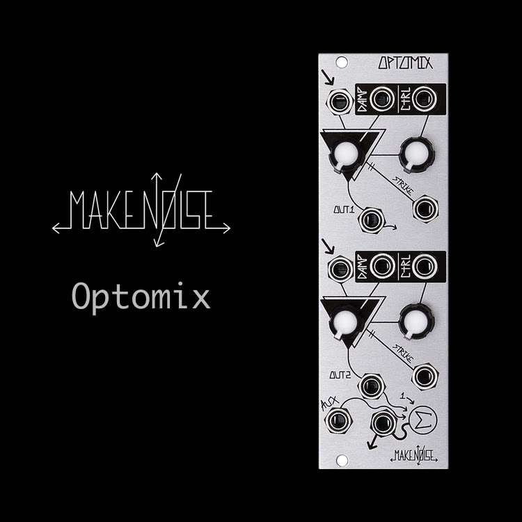 Make Noise Optomix synthesizer module eurorack electronic music composition