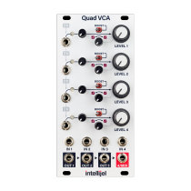 DigiLog] Intellijel Quad VCA module synthesizer arrangement electronic music sound source