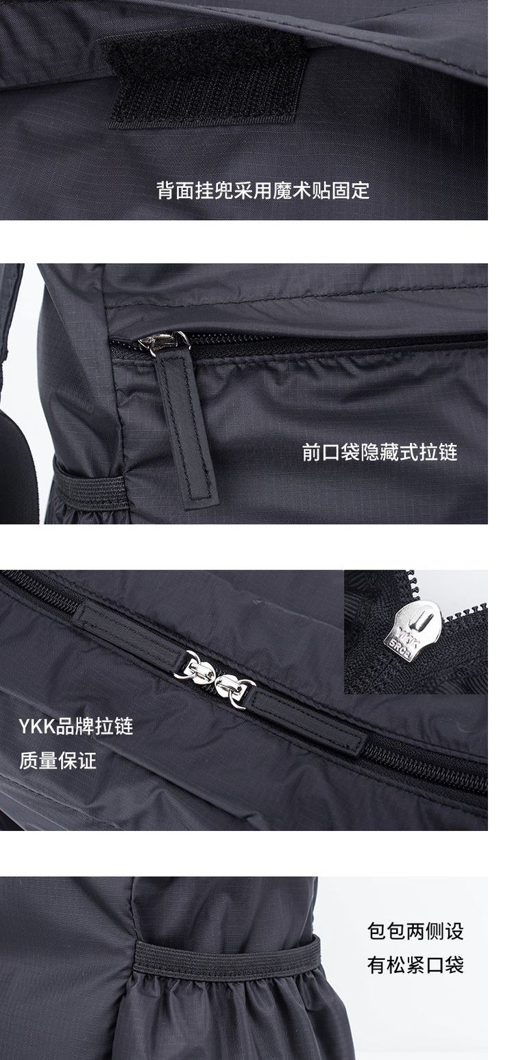 Nhà máy YONBEN / Yuanbenliang túi đeo vai nam Messenger túi nylon phiên bản Hàn Quốc của gói da gấp dung lượng lớn - Túi của con người túi gucci chính hãng
