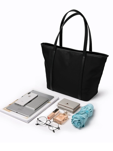 Вместительная и большая нейлоновая льняная сумка, модный тканевый мешок, портативная сумка на одно плечо, ткань оксфорд