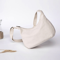 Yuan Benliang single shoulder women's bag literary and artistic small fresh new style women's bag casual versatile dumpling bag crossbody bag canvas