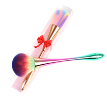 New nail art explosions goblet small waist dust brush brush nail gray dust brush nail polish brush soft hair