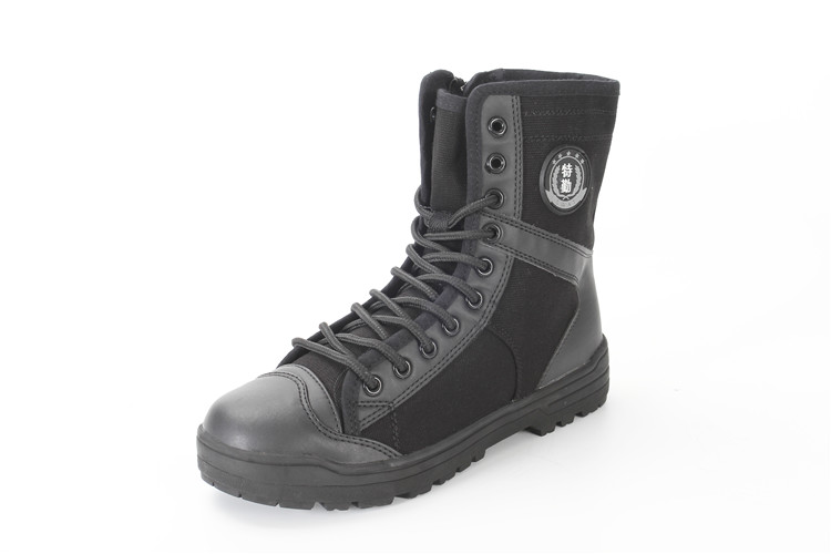 Bottes militaires pour homme en toile - Ref 1398347 Image 10