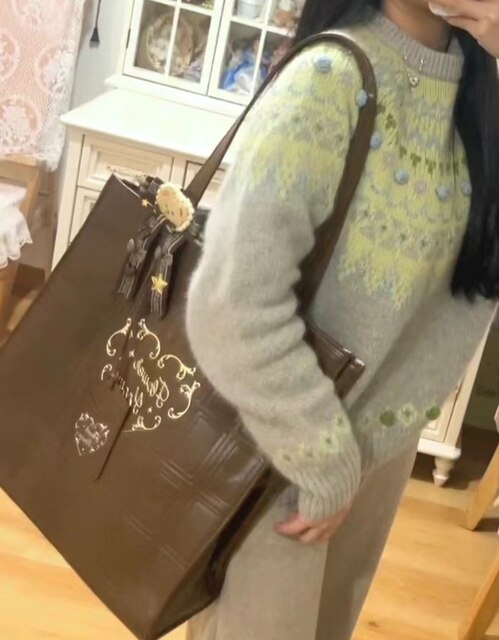 Flower Knows Chocolate Peripheral Chocolate Tote Bag Flower Knows Chocolate Card Holder