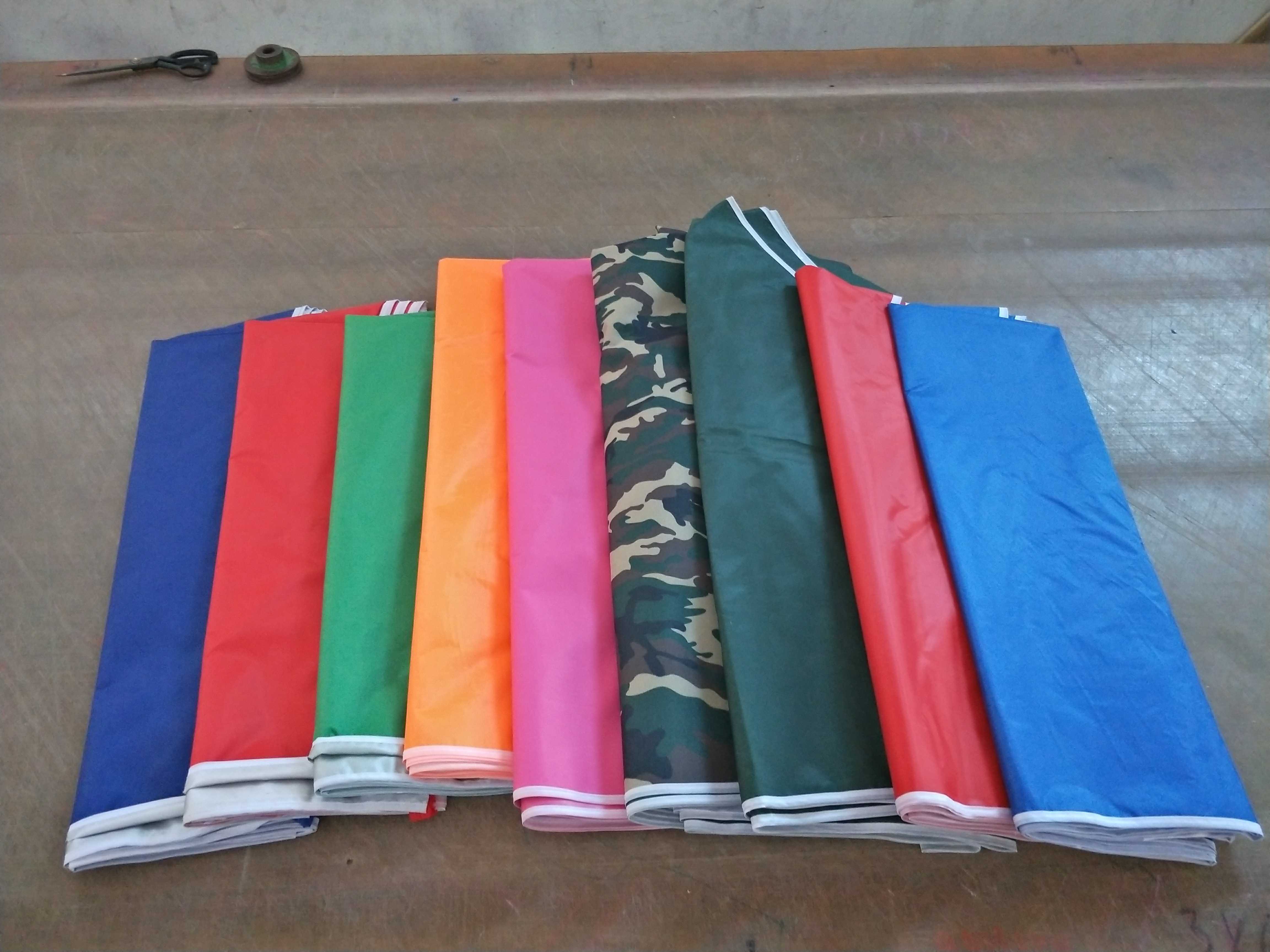 Manufacturer direct sales 2x2 rice Four foot folding tent Top cloth Thickened Waterproof Sunscreen Cloth Awning Sunshade