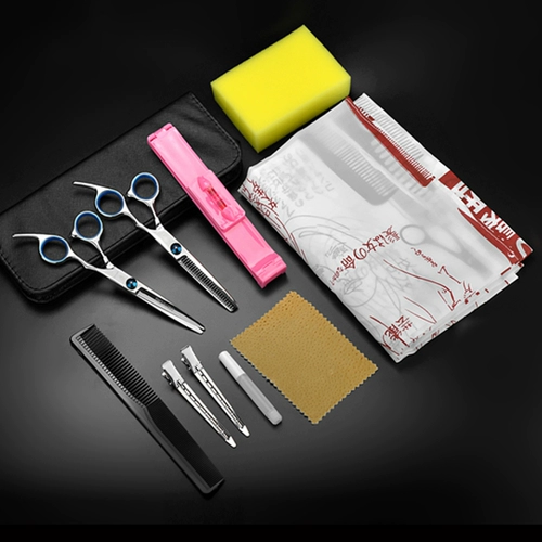 Машинка для стрижки волос, ножницы, детская челка для домашнего использования, комплект