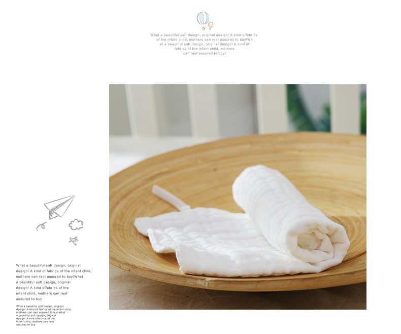 Chúc mừng cừu bé bông gạc khăn tay em bé rửa khăn tay 3 tải - Cup / Table ware / mài / Phụ kiện những đồ dùng cần thiết cho trẻ sơ sinh