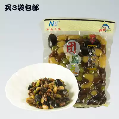Nanguang cooked reunion beans canned 350g instant black beans mung beans miscellaneous grains natto milk tea porridge snacks dessert ingredients