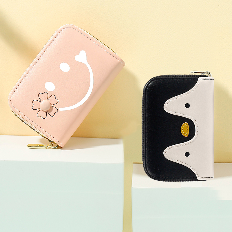 Mini Card Pack woman cute and small ultra-thin Zero wallet One 2023 day Department Teenage Girl Students Large Capacity Card Bag-Taobao