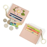 Маленький картхолдер, ультратонкая тонкая милая сумка через плечо, портативный брелок с ключом, карточки, кошелек