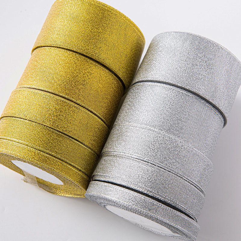 Champion webbing 1-5cm gold and silver scallions with ribbons ribbons ribbons ribbons with ribbons with ribbons