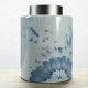 (Ru Kiln High Pillar Tea Pot) Lotus Rhyme