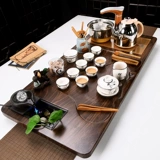 Чайный сервиз, автоматический комплект для офиса, китайский стиль, простой и элегантный дизайн, полностью автоматический