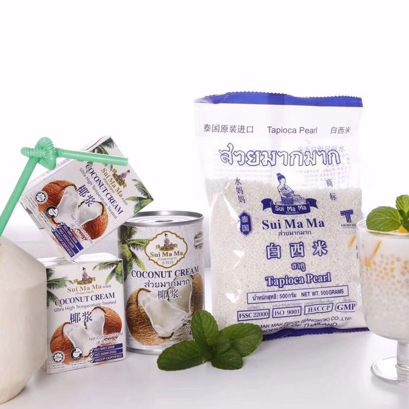 Water Moms Coconut Juice Cimidew Raw Material Package Thai Small Simi Coconut Pulp Wood Potato Flour Combined Summer Ice Sweet-Taobao
