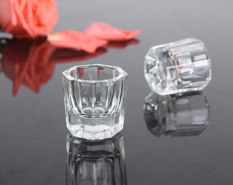 Nail gadgets Little Crystal Cup Crystal liquid crystal powder and container French crystal arm is suitable