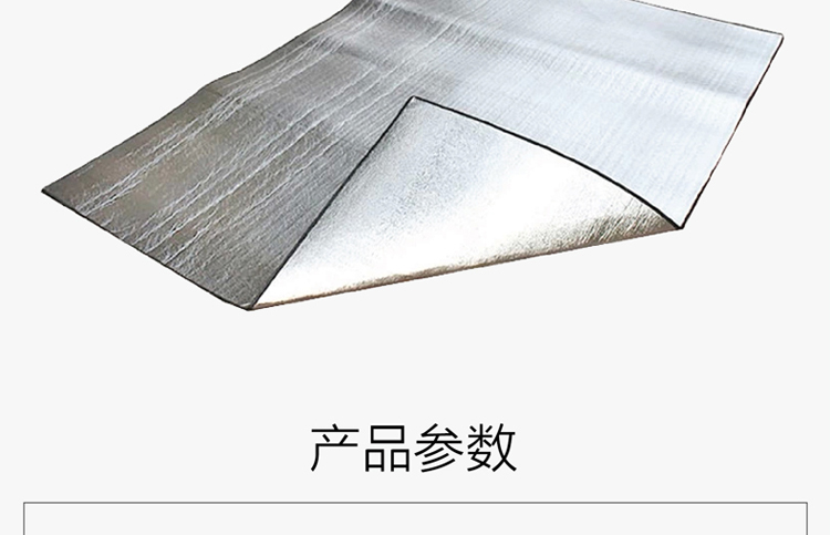 Longsinger Longwalker Đệm ẩm đôi pad nhôm hai mặt cắm trại giải trí ngoài trời đệm mat - Thảm chống ẩm / Mat / Gối chiếu ngủ trưa văn phòng