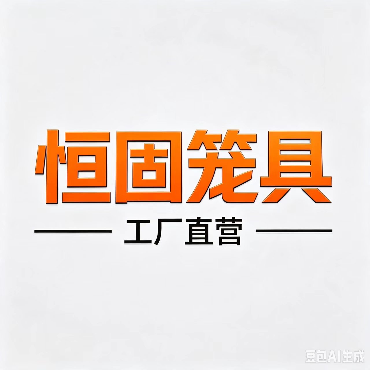 恒固不锈钢笼具直销工厂的LOGO